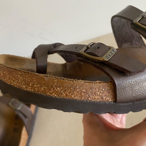 Birkenstock Germany Mayari Copper Slip On Sandals Size 38 Regular/ Wide - Picture 8 of 13